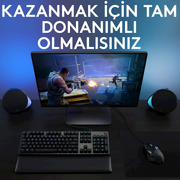 Logitech G502 Hero Rgb Kablolu Optik Oyuncu Mouse Görseli