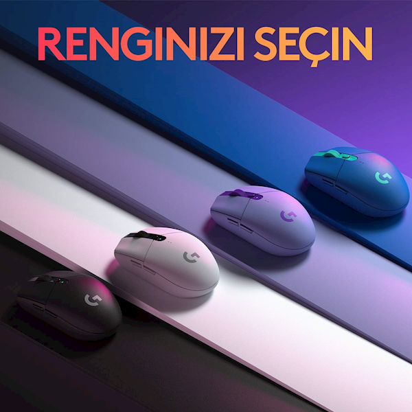 Logitech G305 Lightspeed 910-005283 Wireless Optik Oyuncu Mouse Siyah Görseli