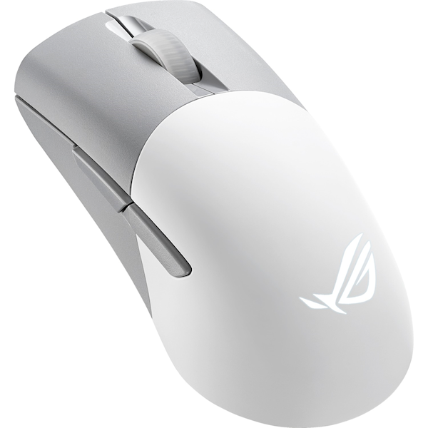 Asus Rog Keris Wireless Aimpoint Kablosuz Optik Oyuncu Mouse Beyaz Görseli