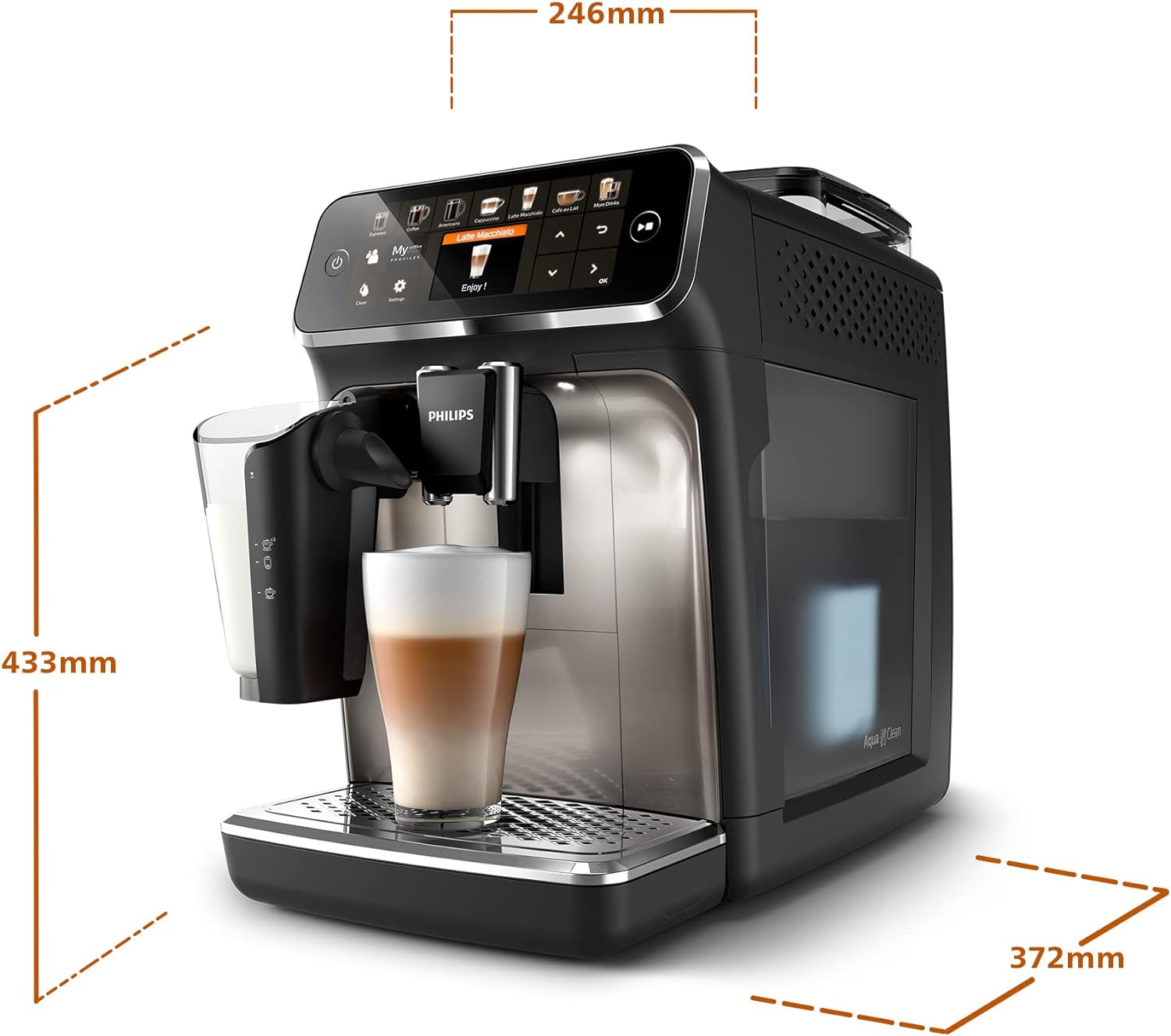 Philips Ep5447/90 Latte Go Prof. Espresso Makinesi Görseli
