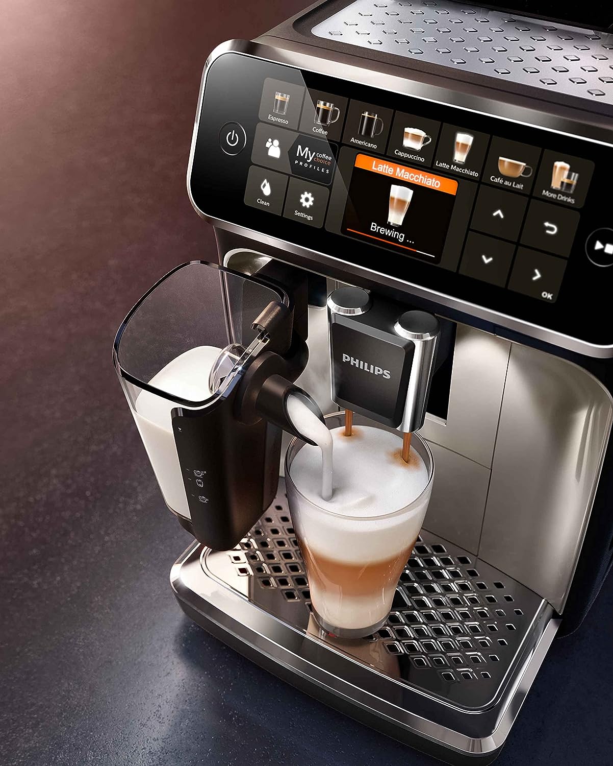 Philips Ep5447/90 Latte Go Prof. Espresso Makinesi Görseli