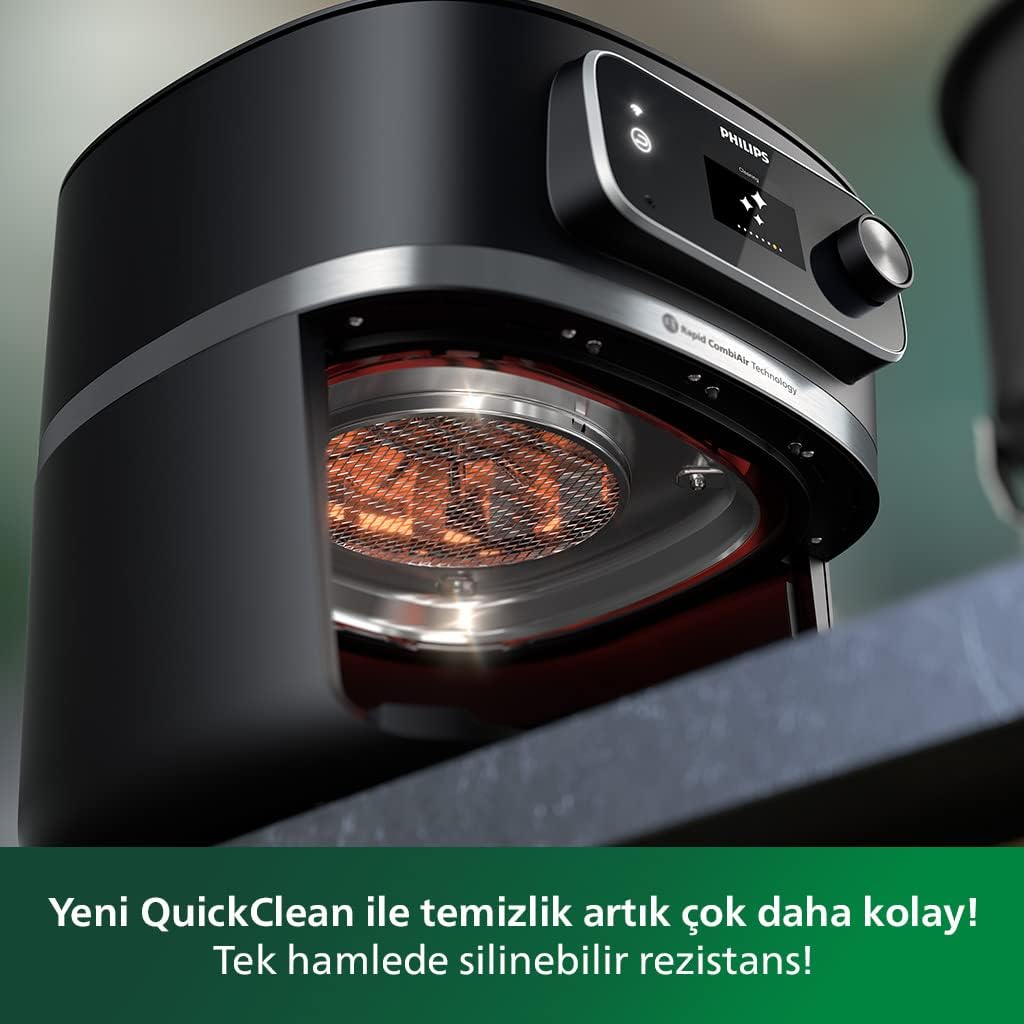 Philips Airfryer Hd9880/90 7000 Serisi Combi Xxl Connected 8.3 Lt Yağsız Fritöz Görseli