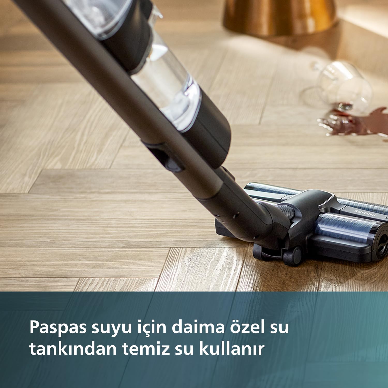 Philips Aqua Trio 9000 Serisi Xw9383/01 25.2 V Islak Kuru Şarjlı Süpürge