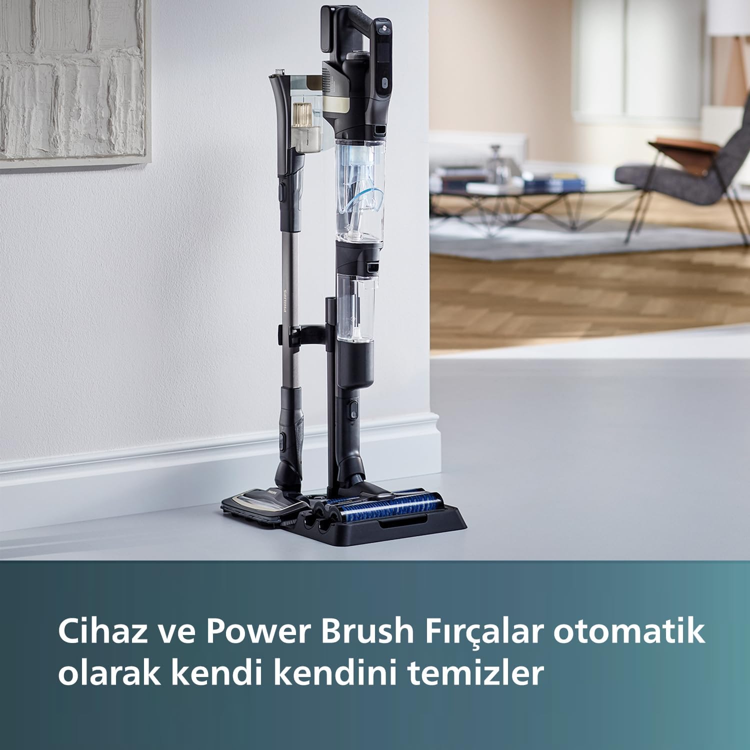 Philips Aqua Trio 9000 Serisi Xw9383/01 25.2 V Islak Kuru Şarjlı Süpürge