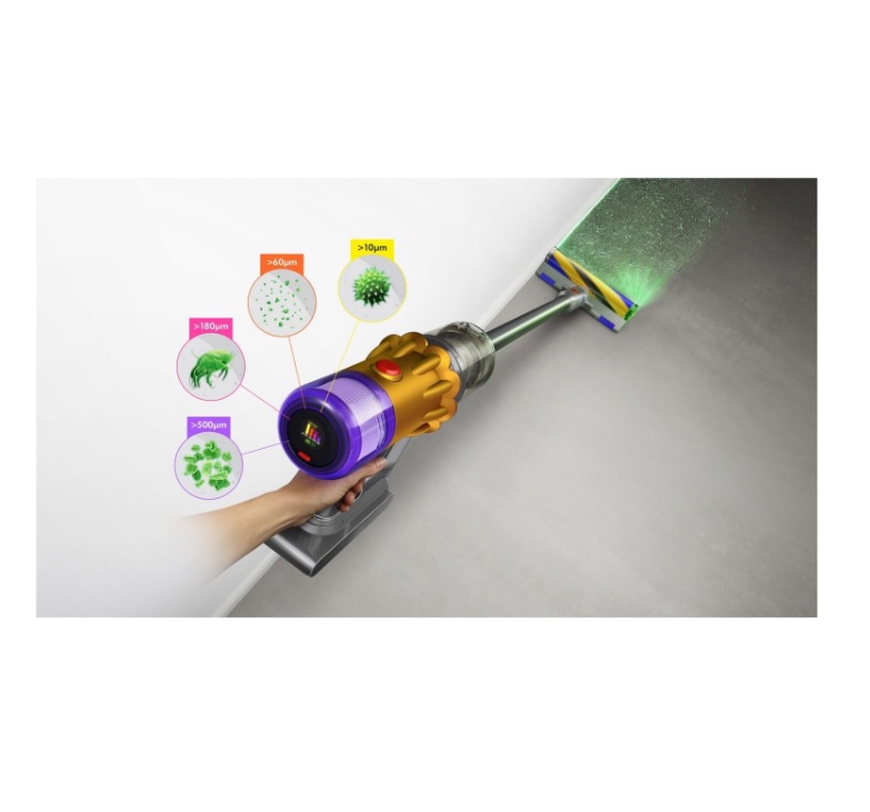 Dyson V12 Detect Slim Absolute Dikey Şarjlı Süpürge Görseli