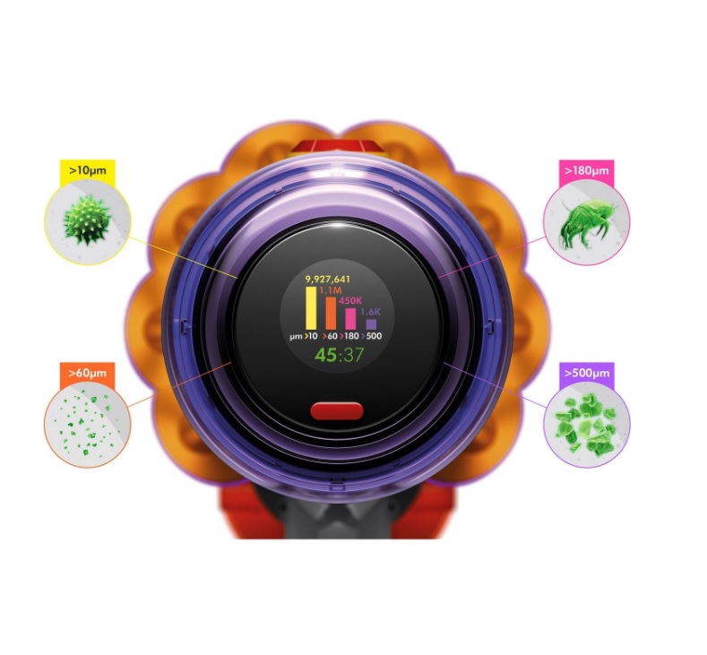 Dyson V12 Detect Slim Absolute Dikey Şarjlı Süpürge Görseli
