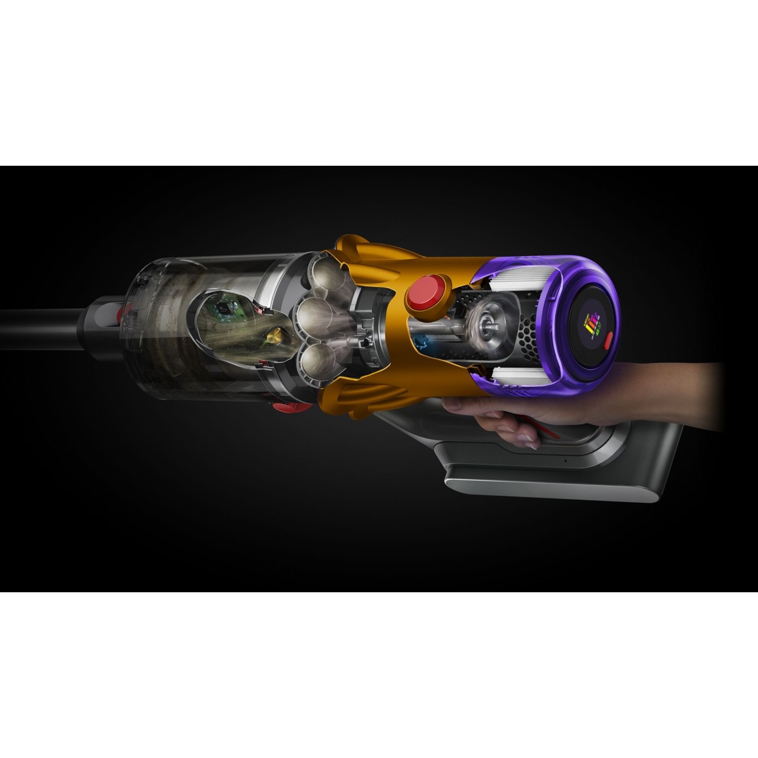 Dyson V12 Detect Slim Absolute Dikey Şarjlı Süpürge Görseli