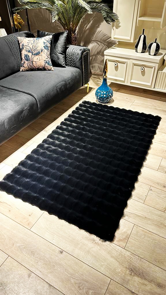  Lüx Angora Peluş 120x180 D Black