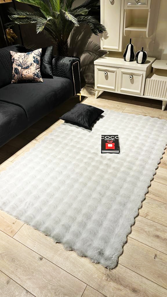  Lüx Angora Peluş 80x100 D Grey