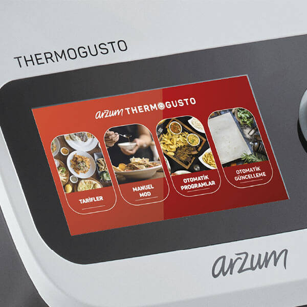 Arzum Ar1181 Thermo Gusto Çok Fonksiyonlu Akıllı Mutfak Robotu