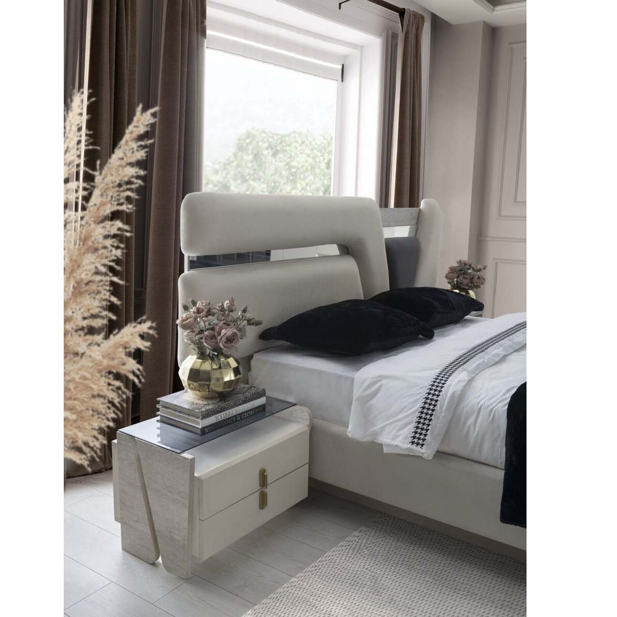 Madrid 6 Kapılı Yatak Odası Takımı ( Bazalı ) Görseli