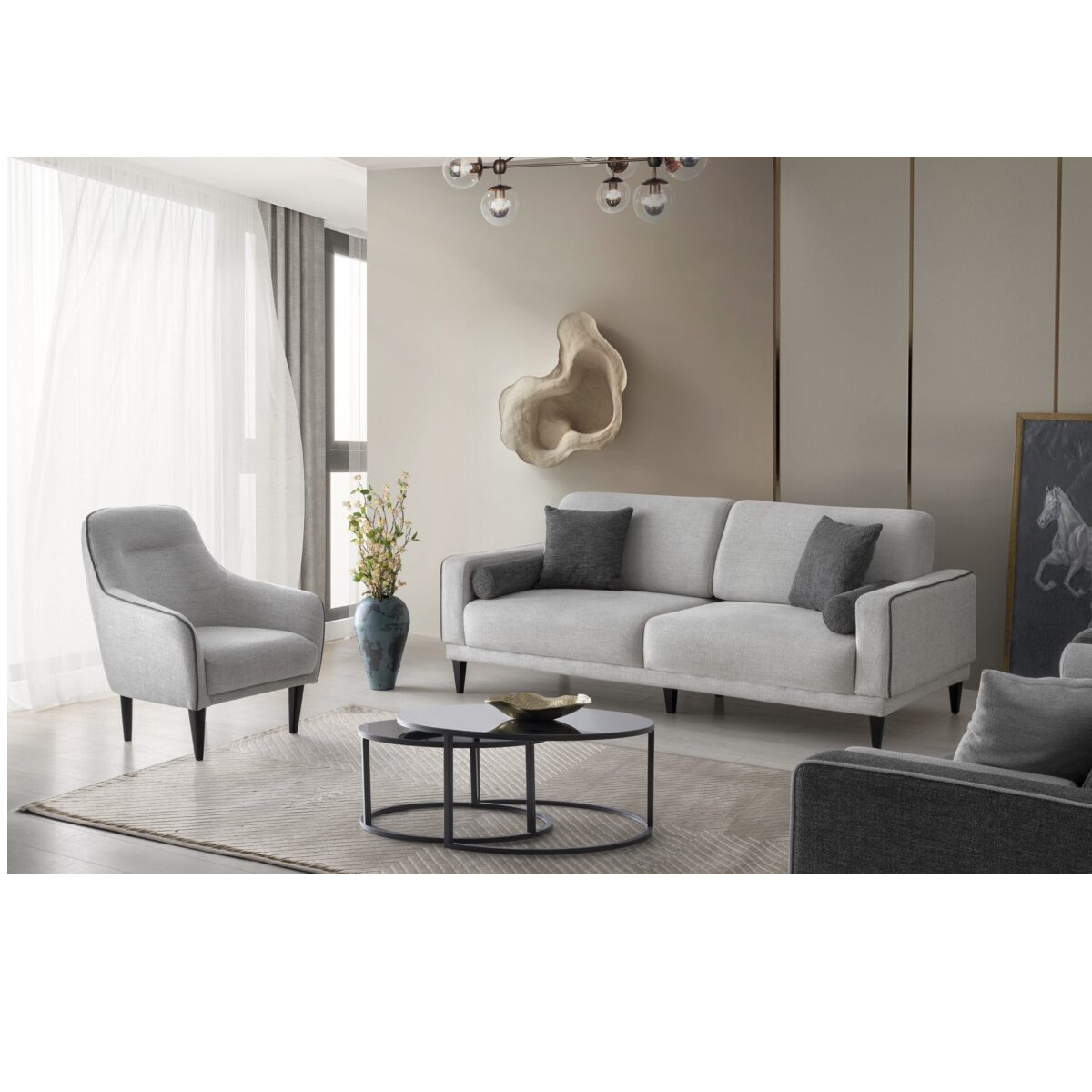Vize Alsara Koltuk Takımı ( 3+1+1 : Alen 325 / 3: Alen 337 ) Görseli