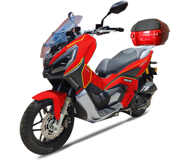 Kral Arneb Benzinli 150 cc Scooter( Gri )