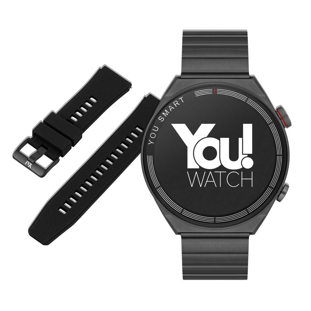 You Watch R13-ar130 You Black & Black Metal Unisex Kol Saati