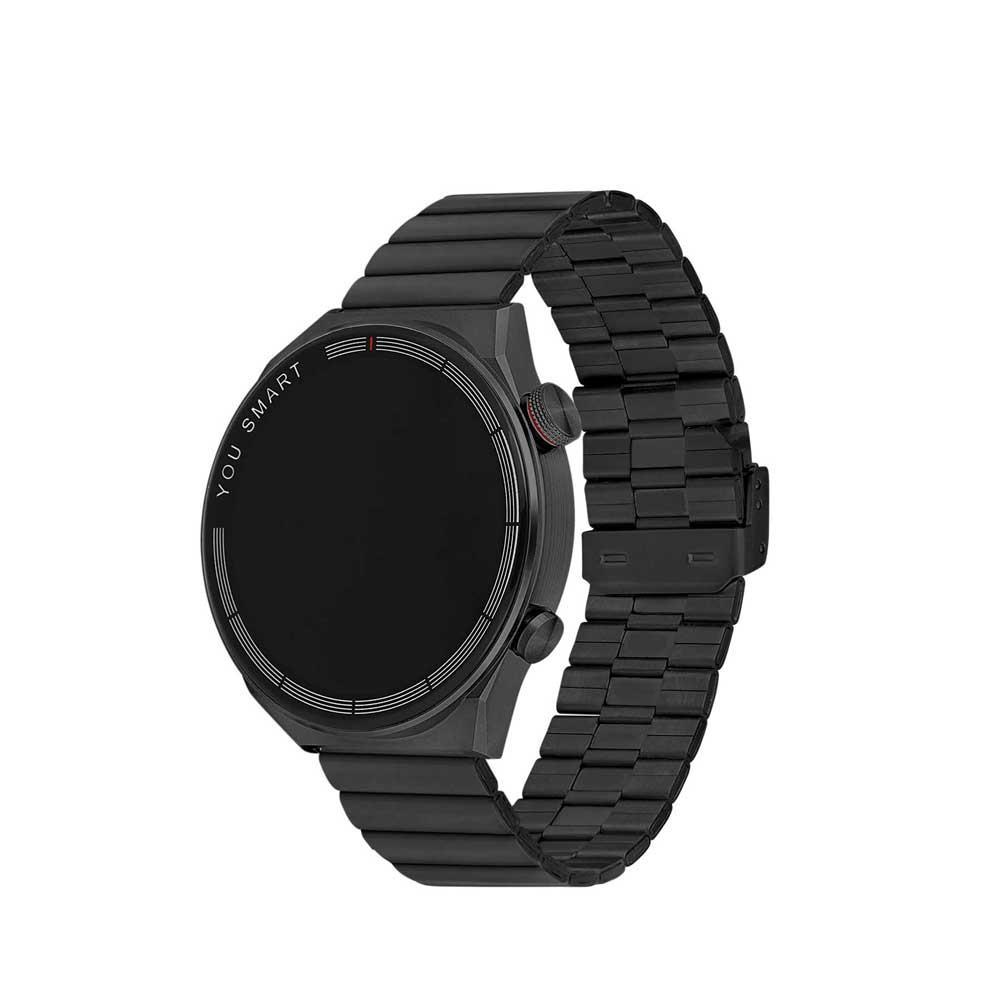 You Watch R13-ar130 You Black & Black Metal Unisex Kol Saati Görseli