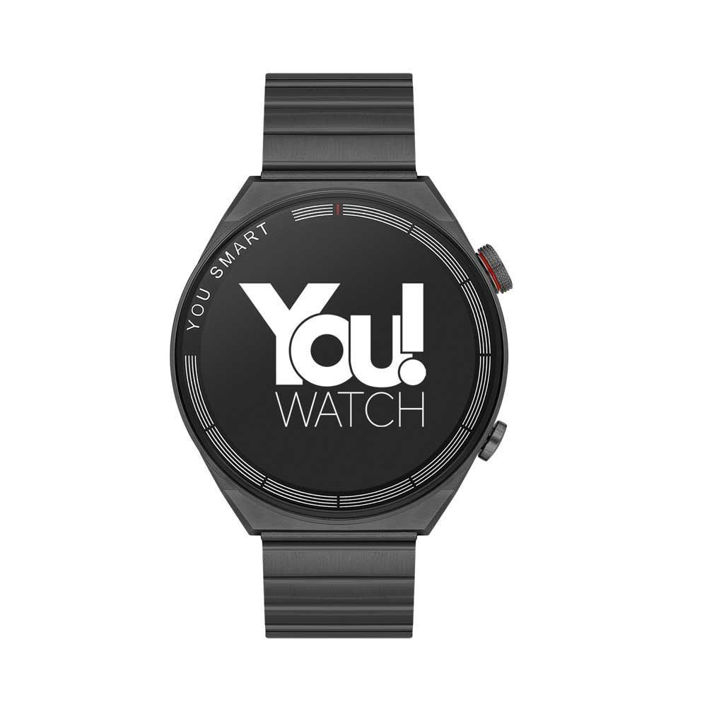 You Watch R13-ar130 You Black & Black Metal Unisex Kol Saati Görseli