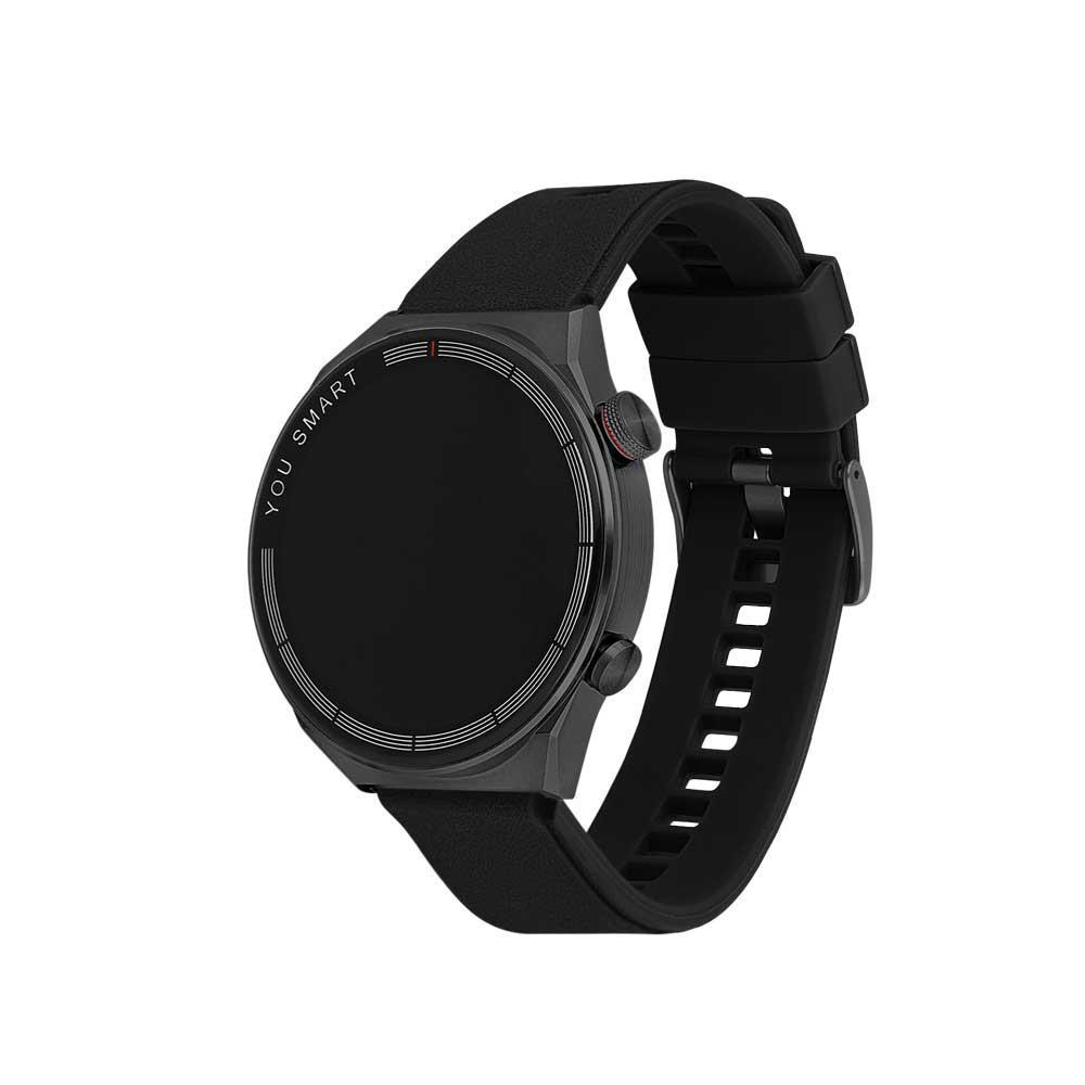 You Watch R13-ar130 You Black & Black Metal Unisex Kol Saati Görseli
