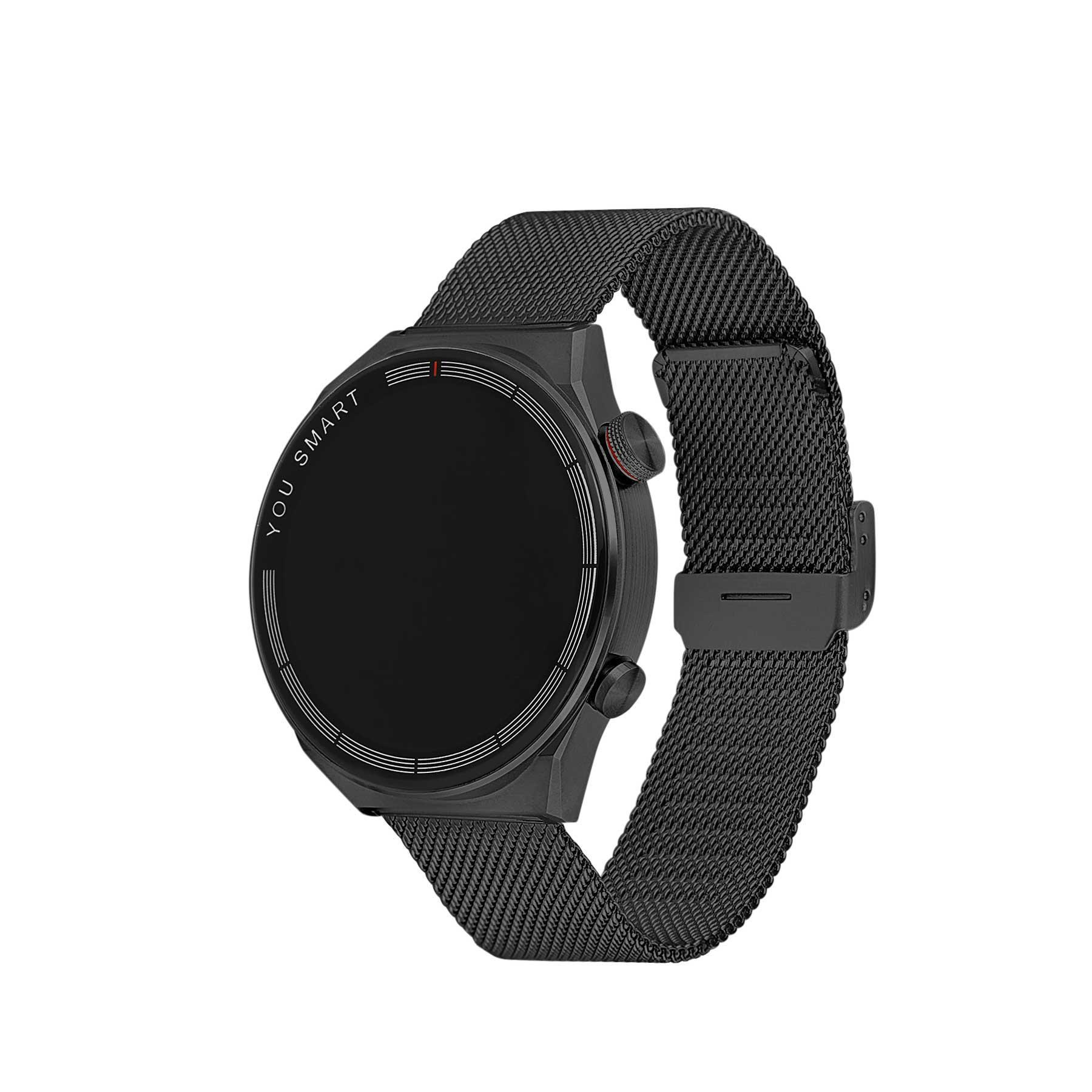 You Watch R13-ar132 You Black & Black Hasır Unisex Kol Saati Görseli