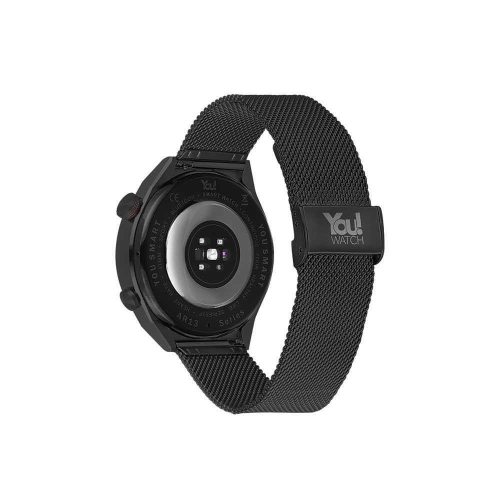 You Watch R13-ar132 You Black & Black Hasır Unisex Kol Saati Görseli