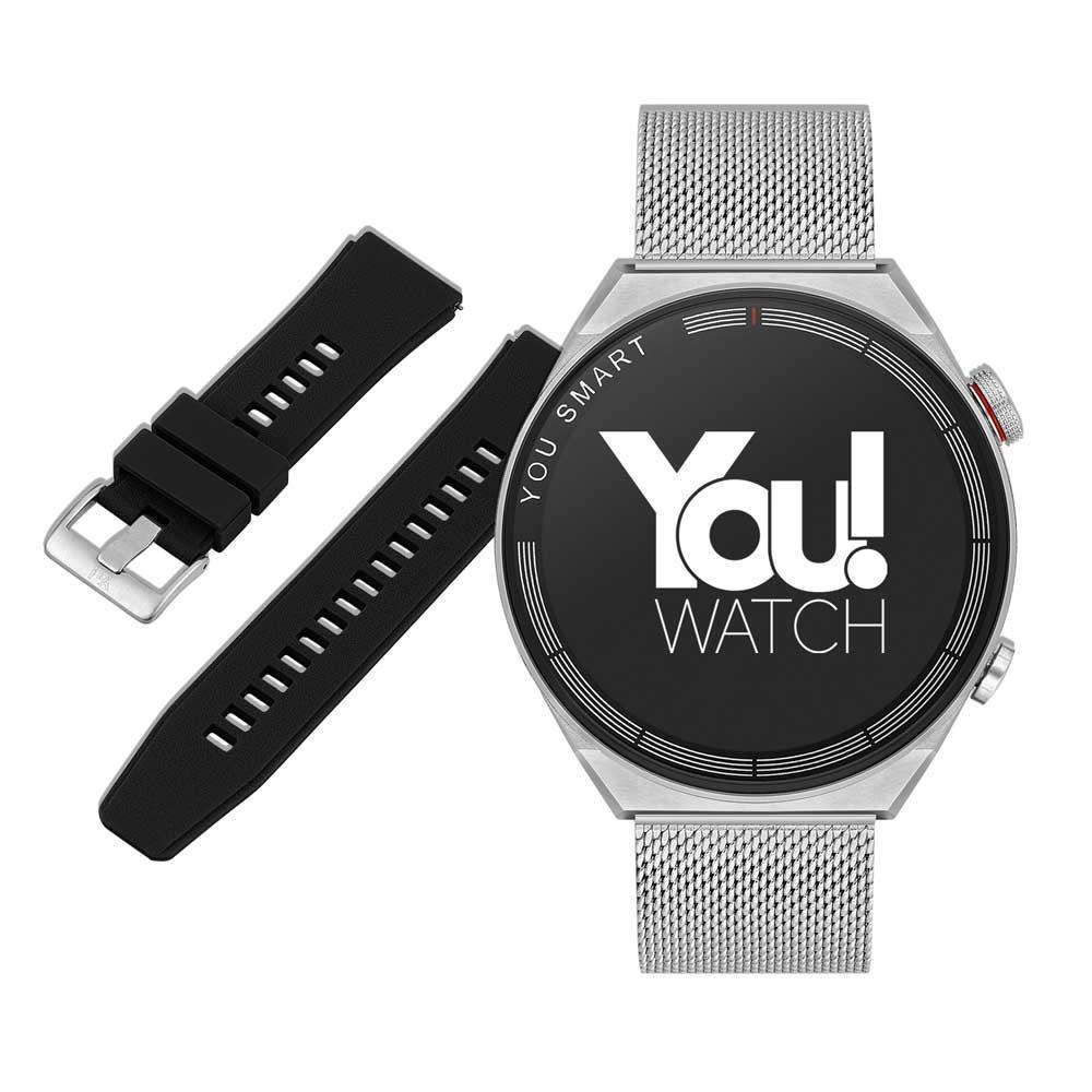 You Watch R13-ar133 You Silver & Black Hasır Unisex Kol Saati