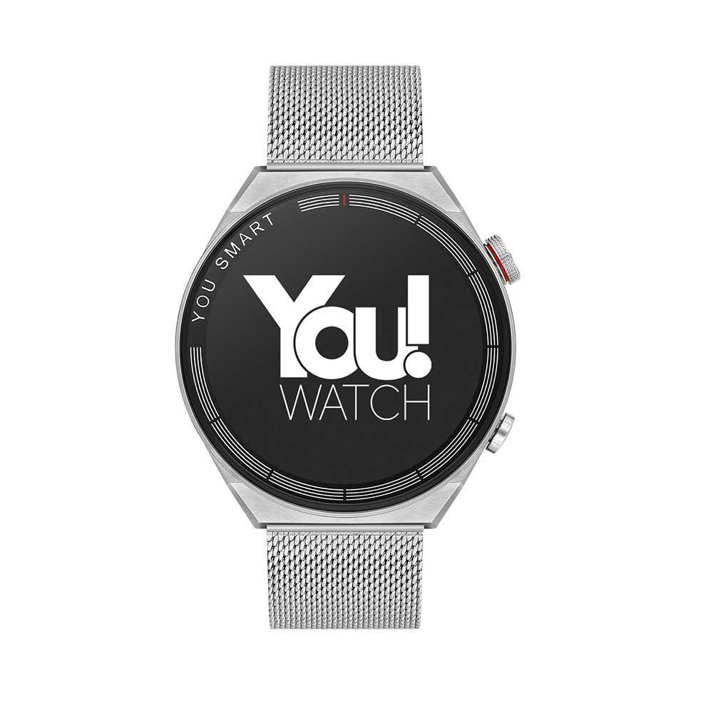 You Watch R13-ar133 You Silver & Black Hasır Unisex Kol Saati Görseli