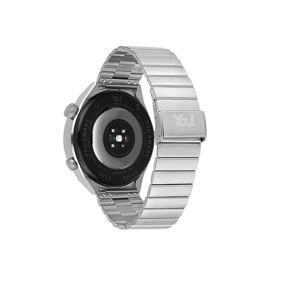 You Watch R13-ar136 You Silver & Green Unisex Kol Saati Görseli