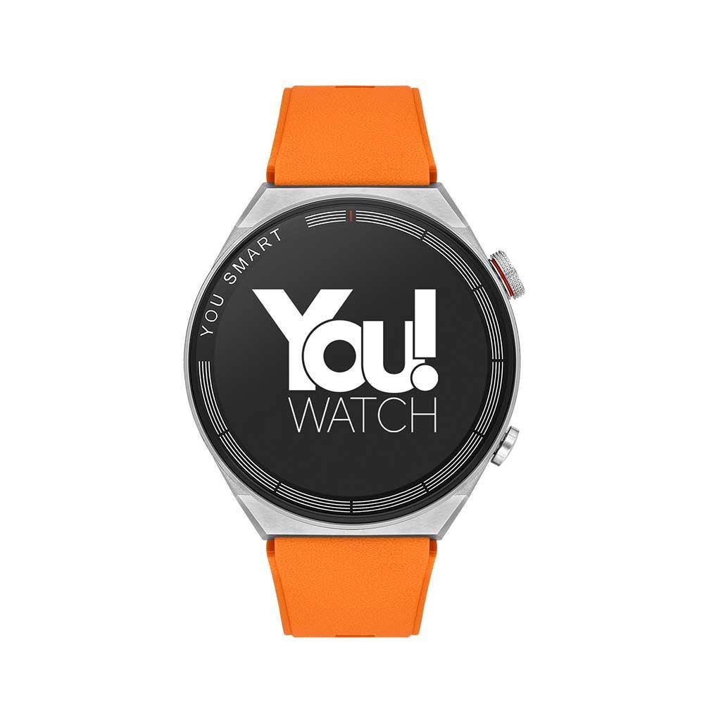 You Watch R13-ar137 You Silver & Orange Unisex Kol Saati Görseli