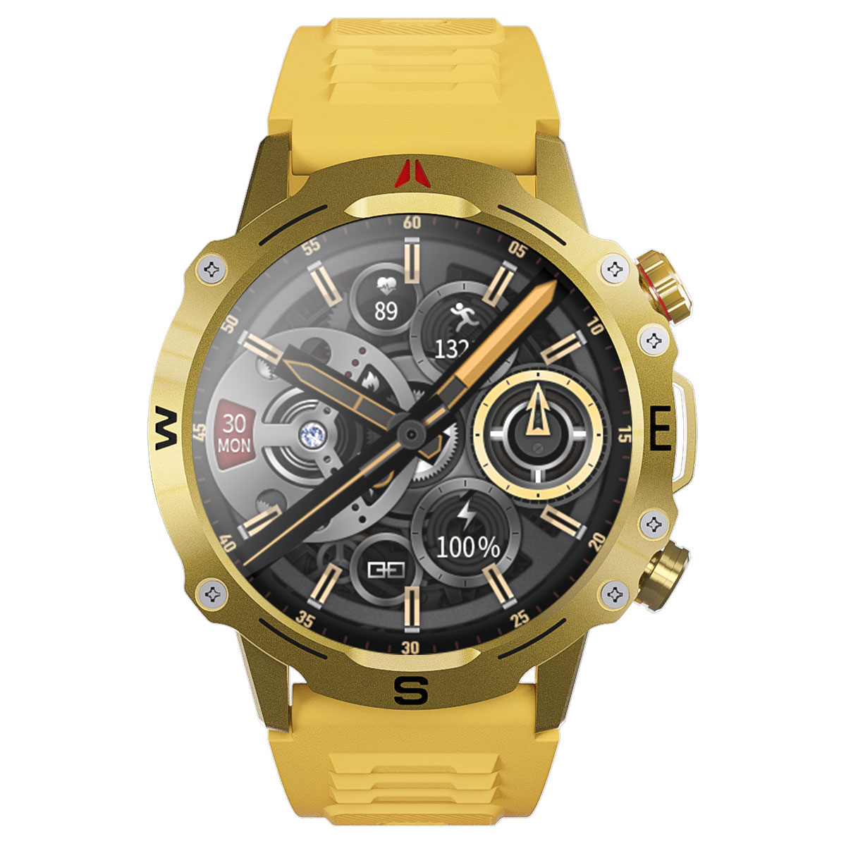 You Watch R15-ar152 You Gold & Yellow Silicon Unisex Kol Saati Görseli