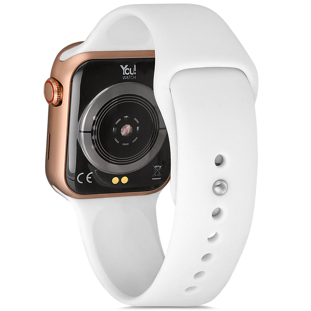 You Watch F3-yf303 You Gold & White Silicon Unisex Kol Saati Görseli