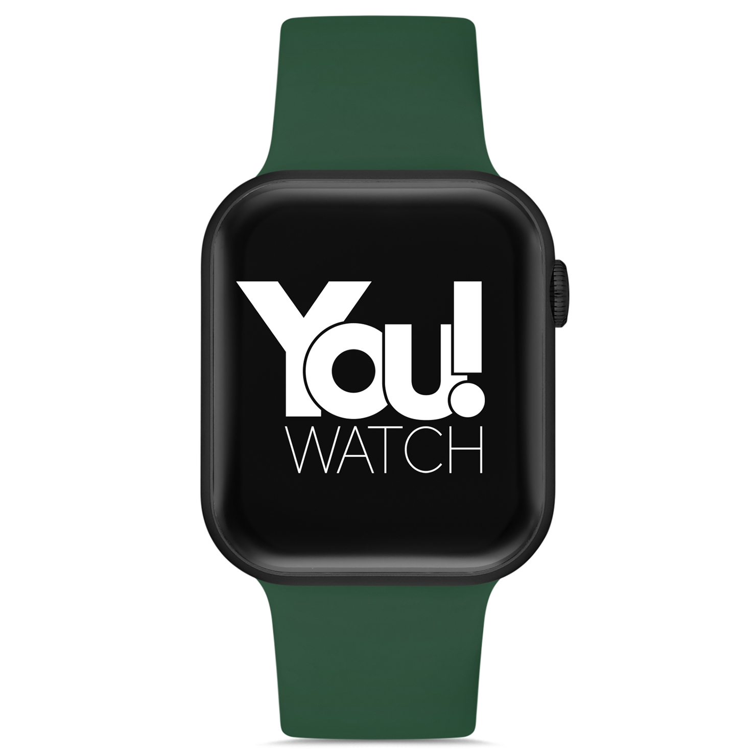 You Watch F3-yf310 You Black & Green Silicon Unisex Kol Saati Görseli