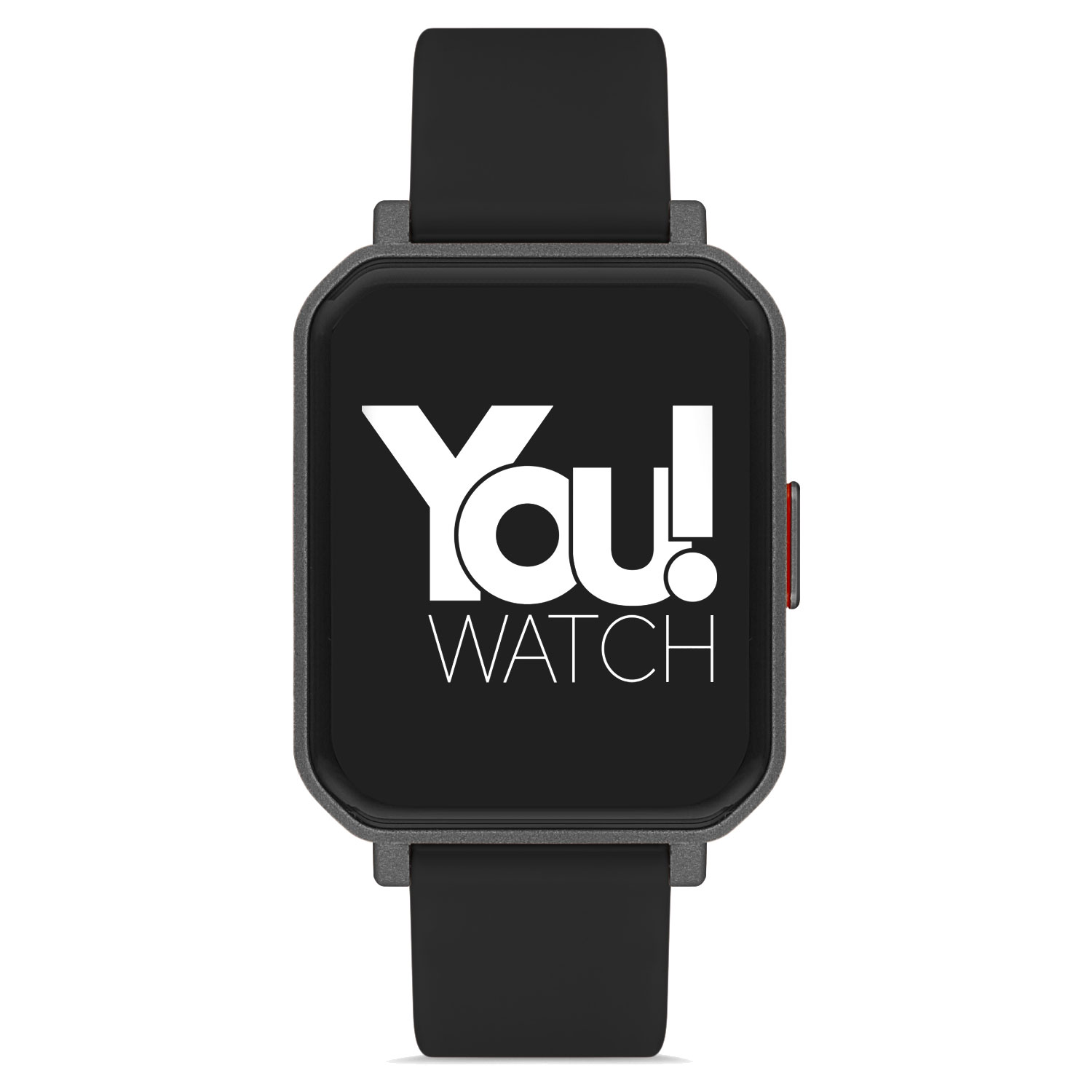 You Watch F12-yf120 You Black & Black Silicon Unisex Kol Saati Görseli