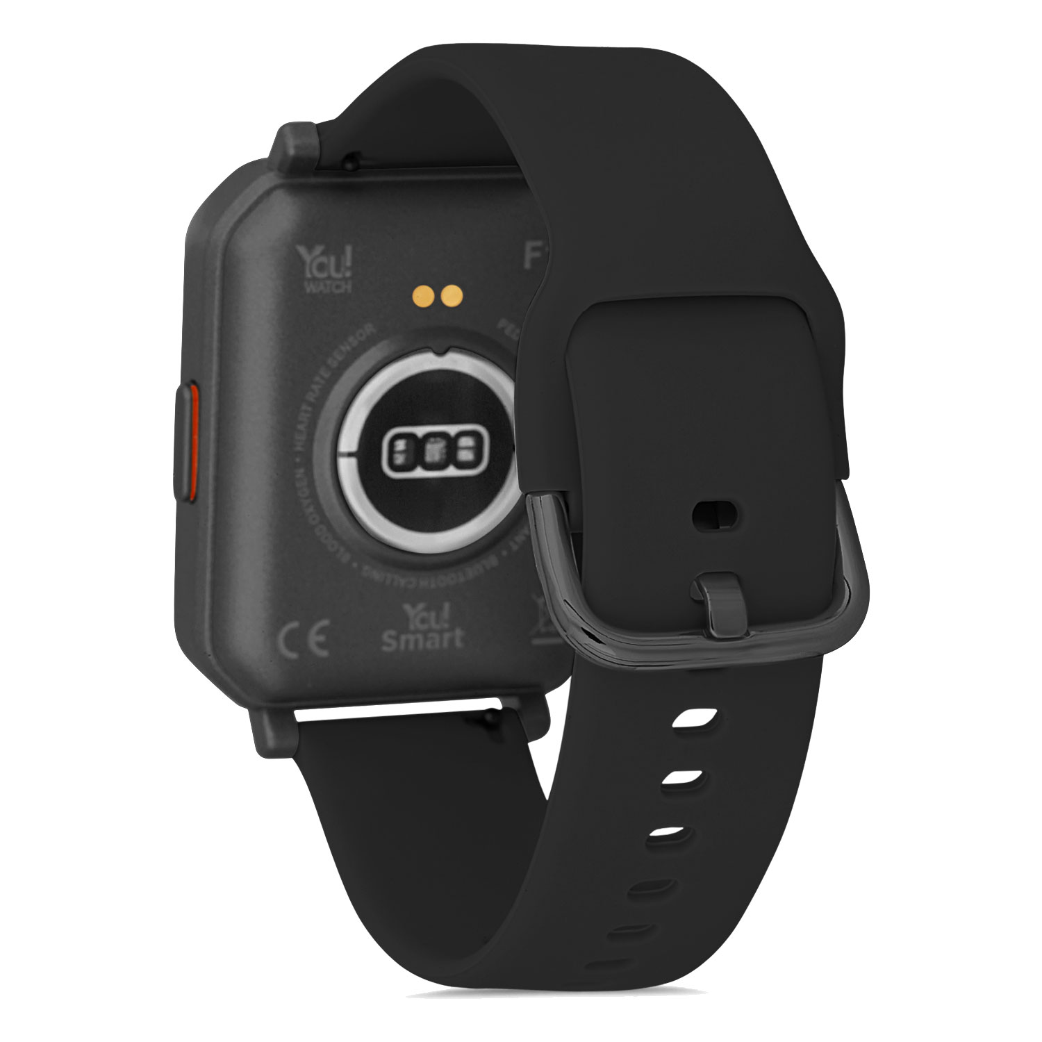 You Watch F12-yf120 You Black & Black Silicon Unisex Kol Saati Görseli