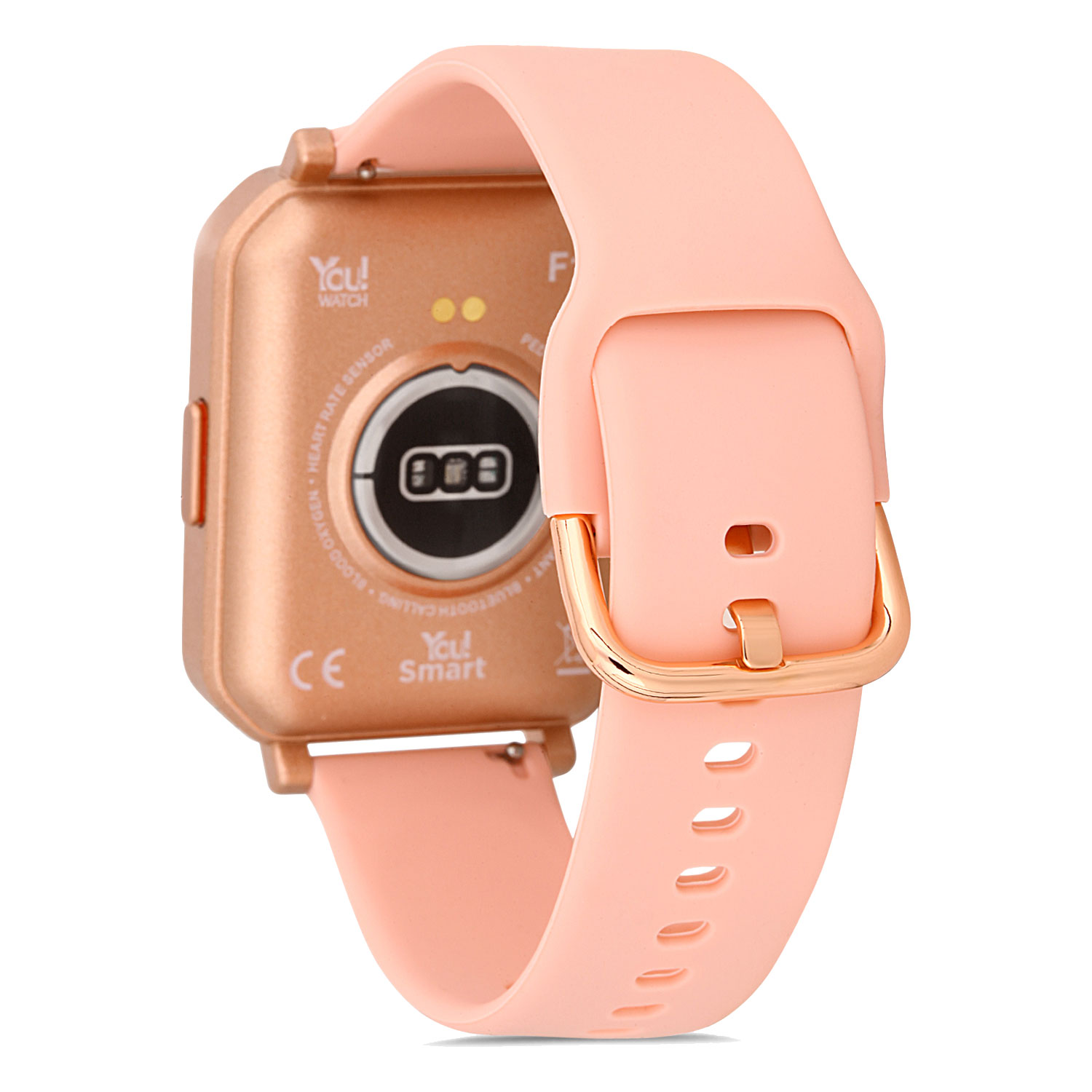 You Watch F12-yf124 You Gold & Pink Silicon Unisex Kol Saati Görseli