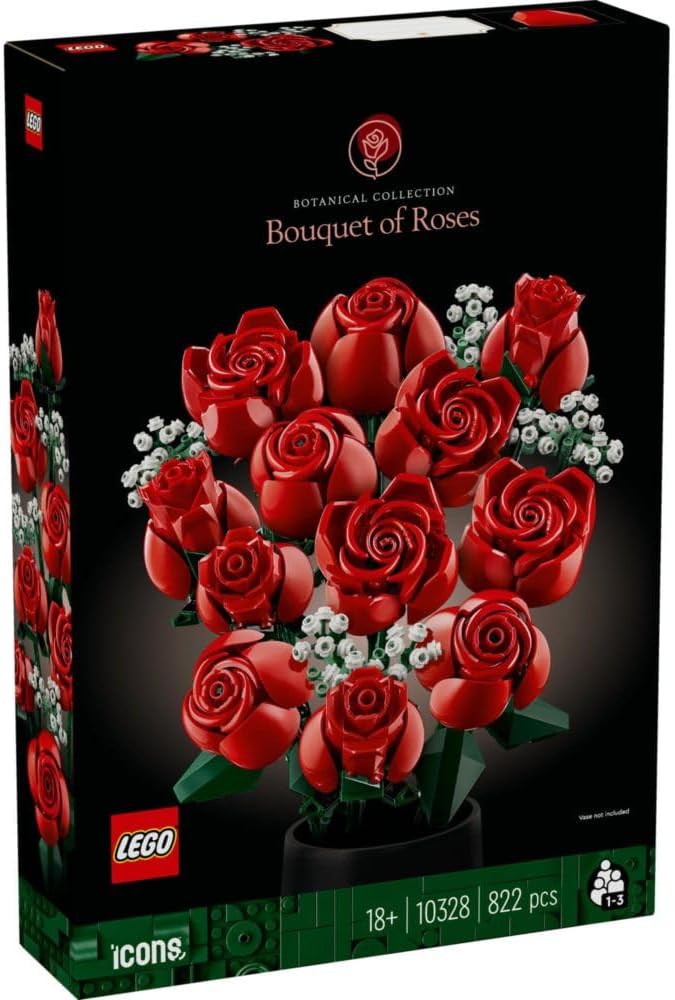 Lego 10328 Icons Gül Buketi Görseli