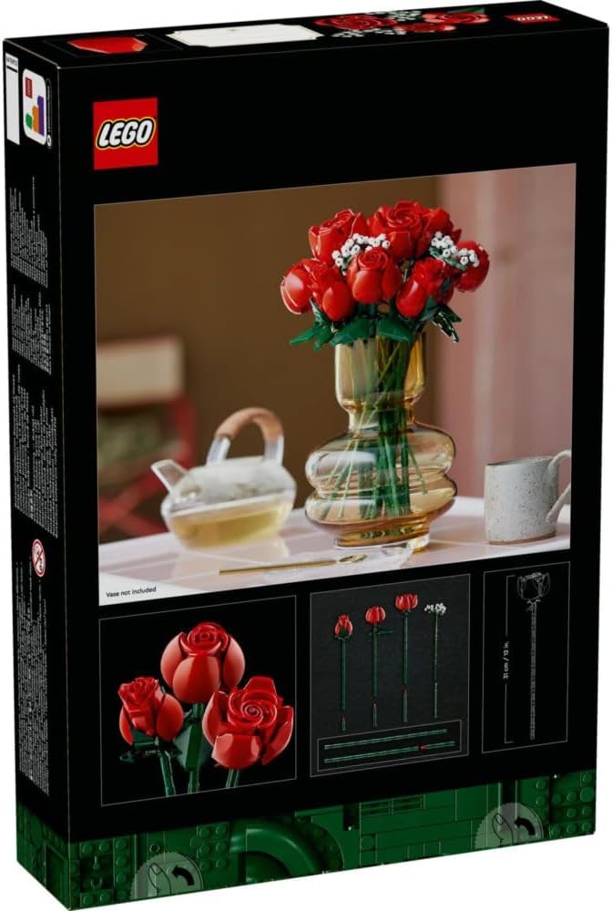 Lego 10328 Icons Gül Buketi Görseli