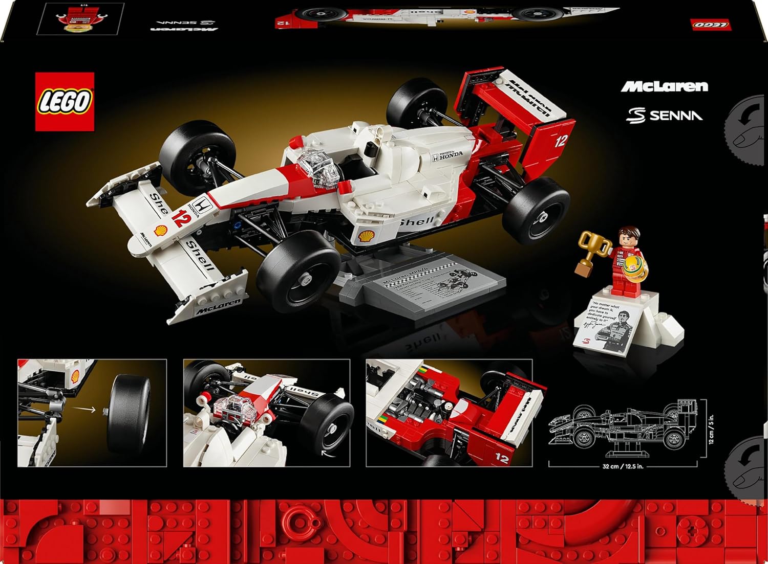 Lego 10330 Icons Mclaren Mp4/4 Ve Ayrton Senna Görseli