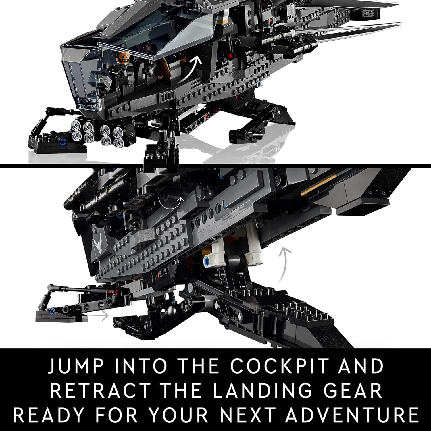 Lego 10327 Icons Dune Çöl Gezegeni Atreides Royal Ornithopter Görseli