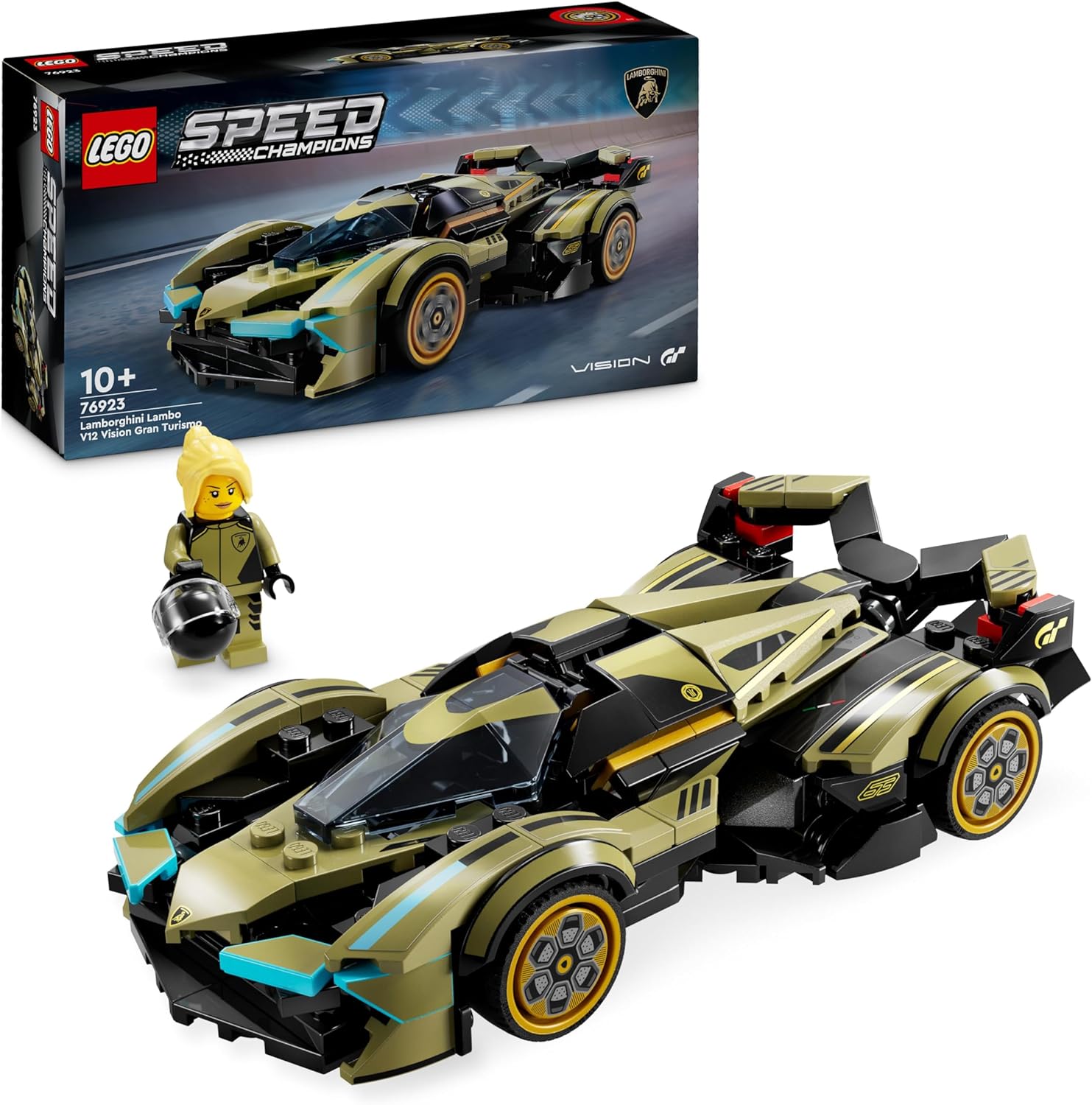 Lego 76923 Speed Champions Lamborghini Lambo V12 Vision Gt Süper Araba