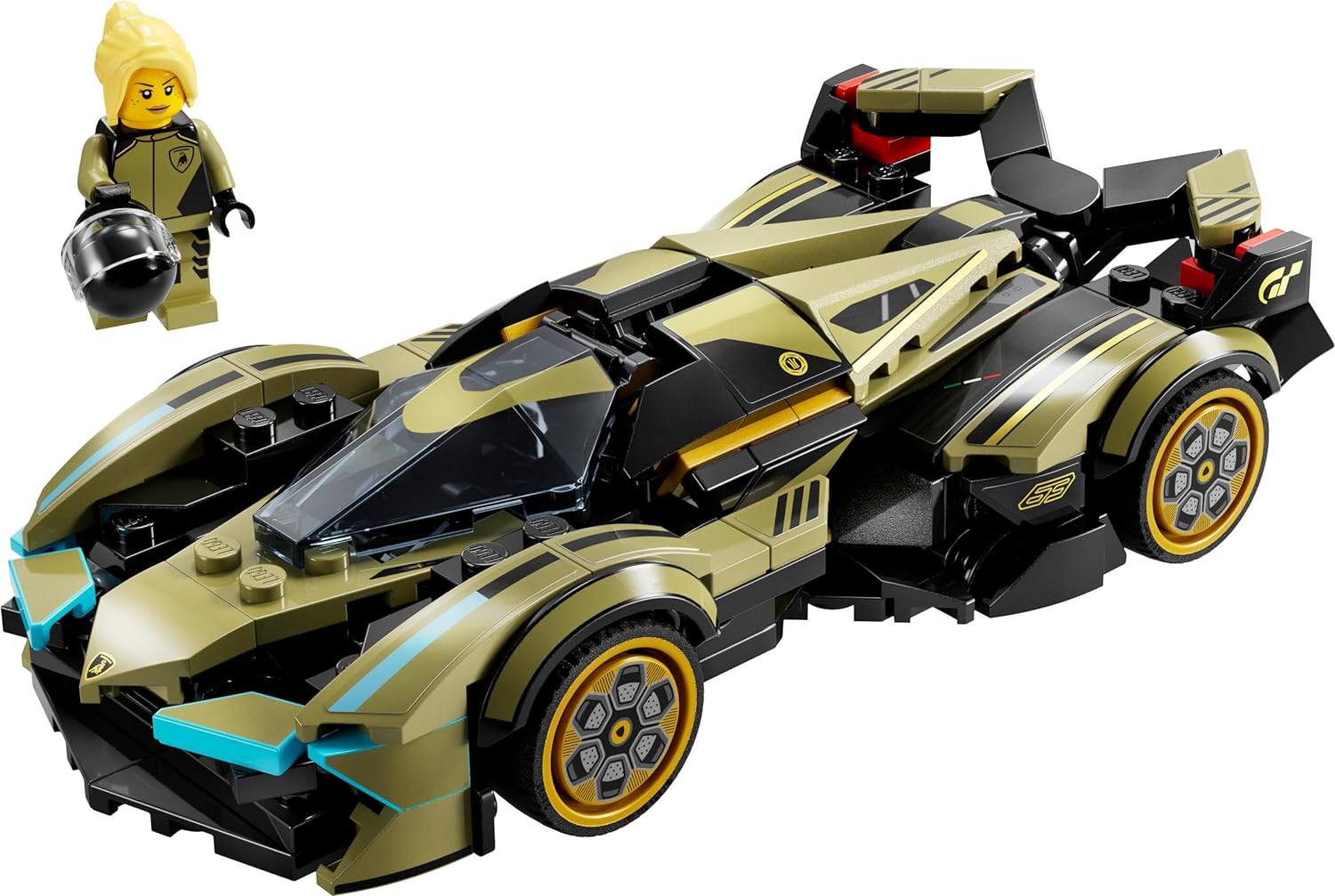 Lego 76923 Speed Champions Lamborghini Lambo V12 Vision Gt Süper Araba Görseli
