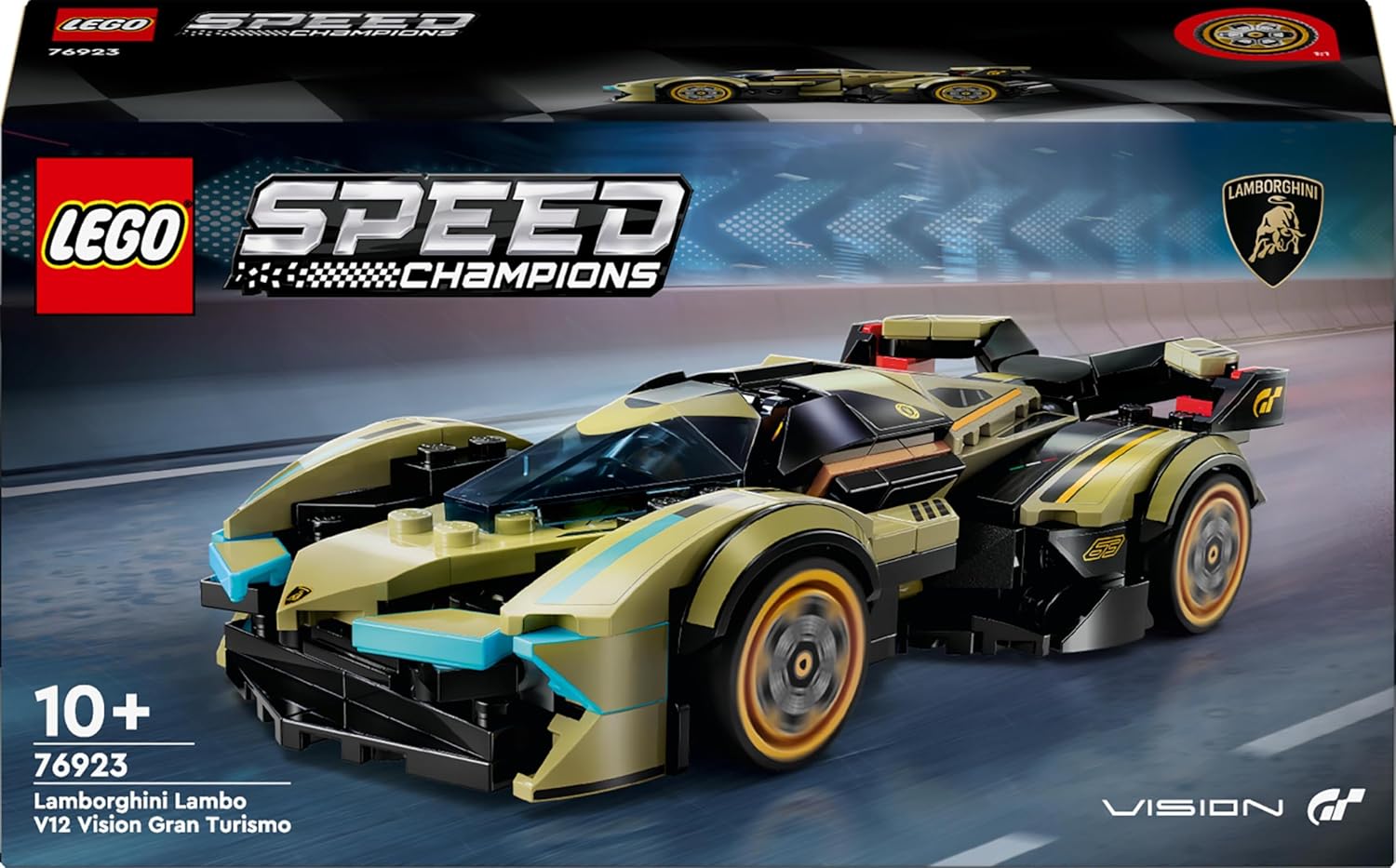 Lego 76923 Speed Champions Lamborghini Lambo V12 Vision Gt Süper Araba Görseli