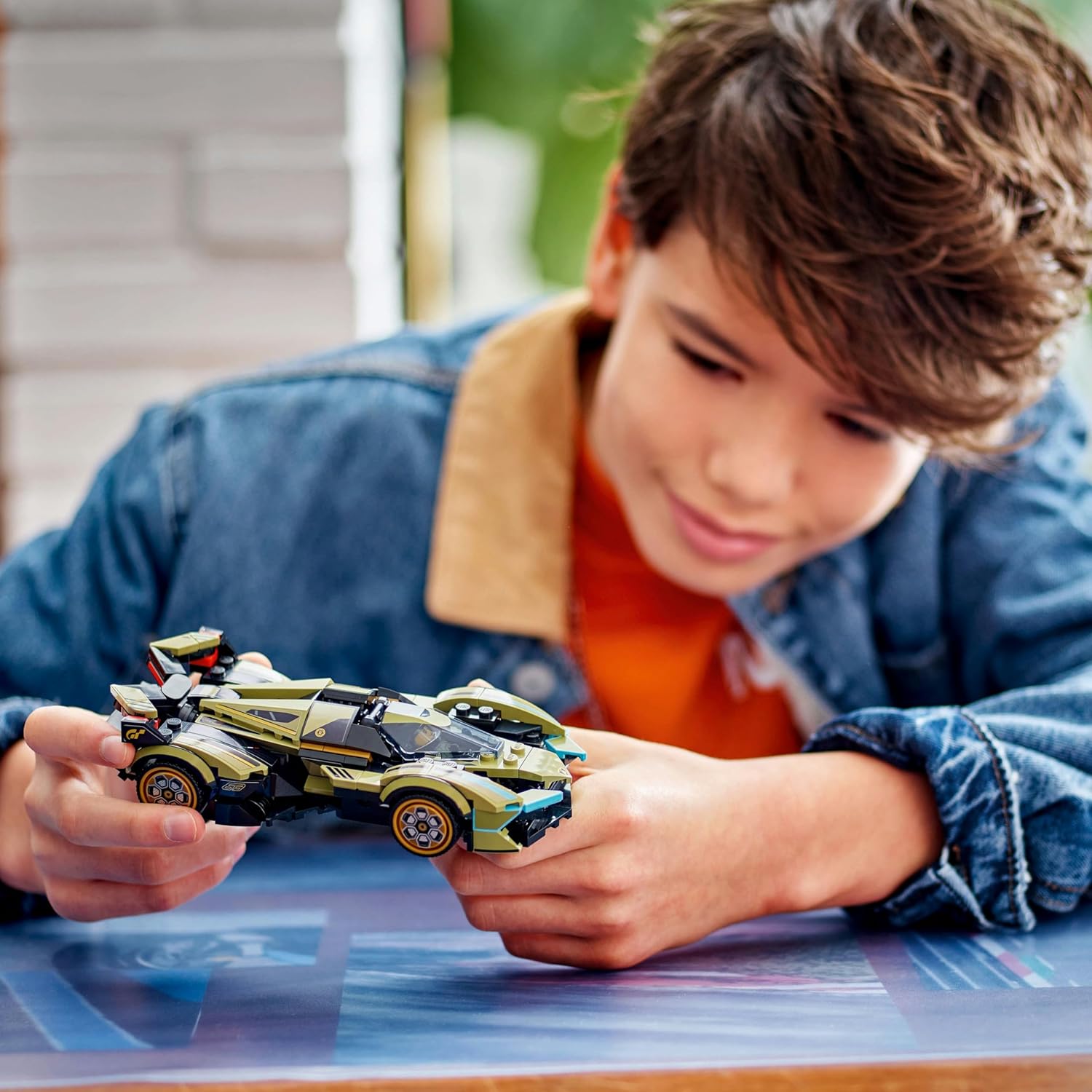 Lego 76923 Speed Champions Lamborghini Lambo V12 Vision Gt Süper Araba Görseli