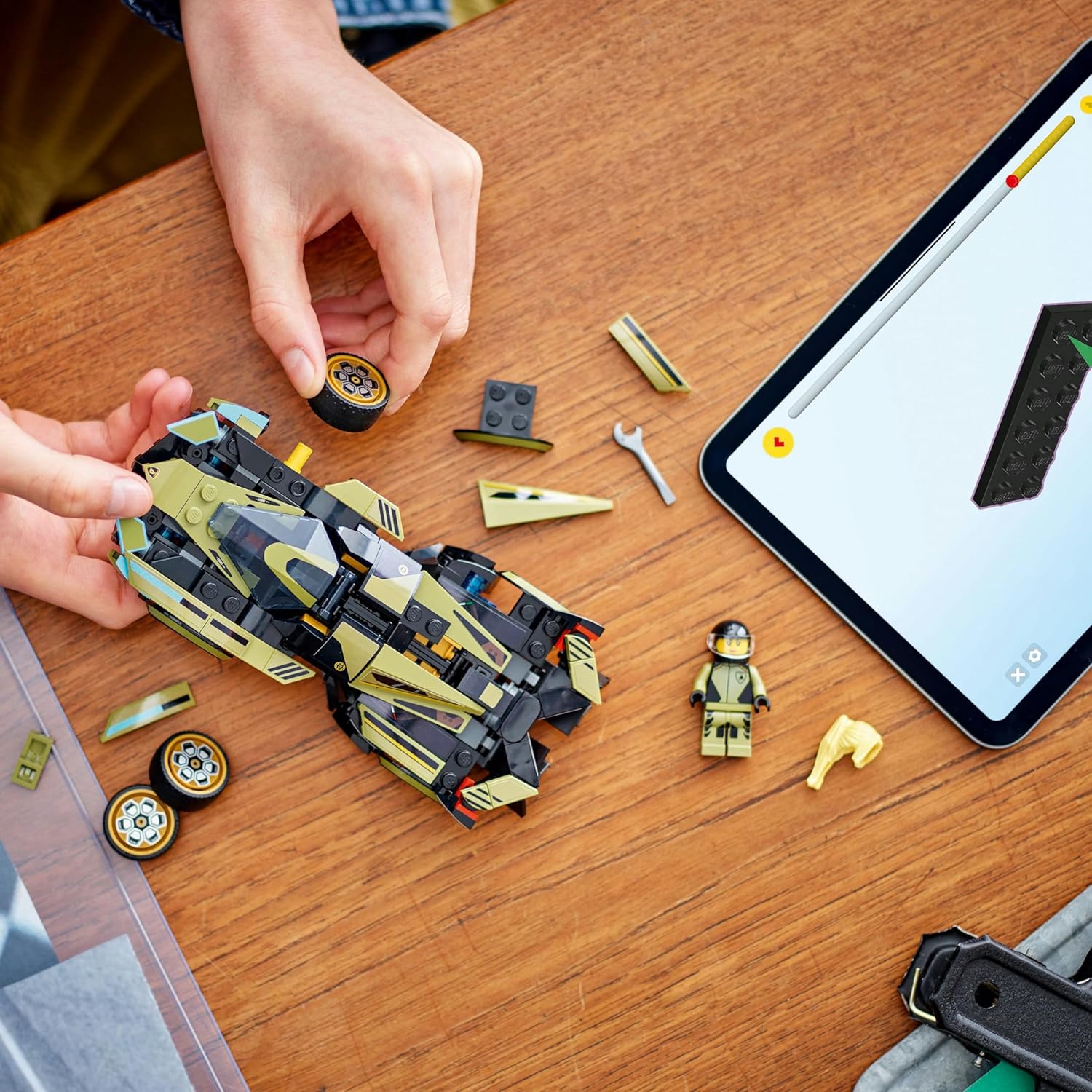 Lego 76923 Speed Champions Lamborghini Lambo V12 Vision Gt Süper Araba Görseli