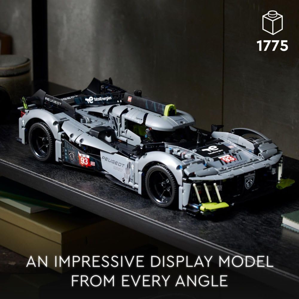Lego 42156 Technic Peugeot 9x8 24h Le Mans Hybrid Hypercar Görseli