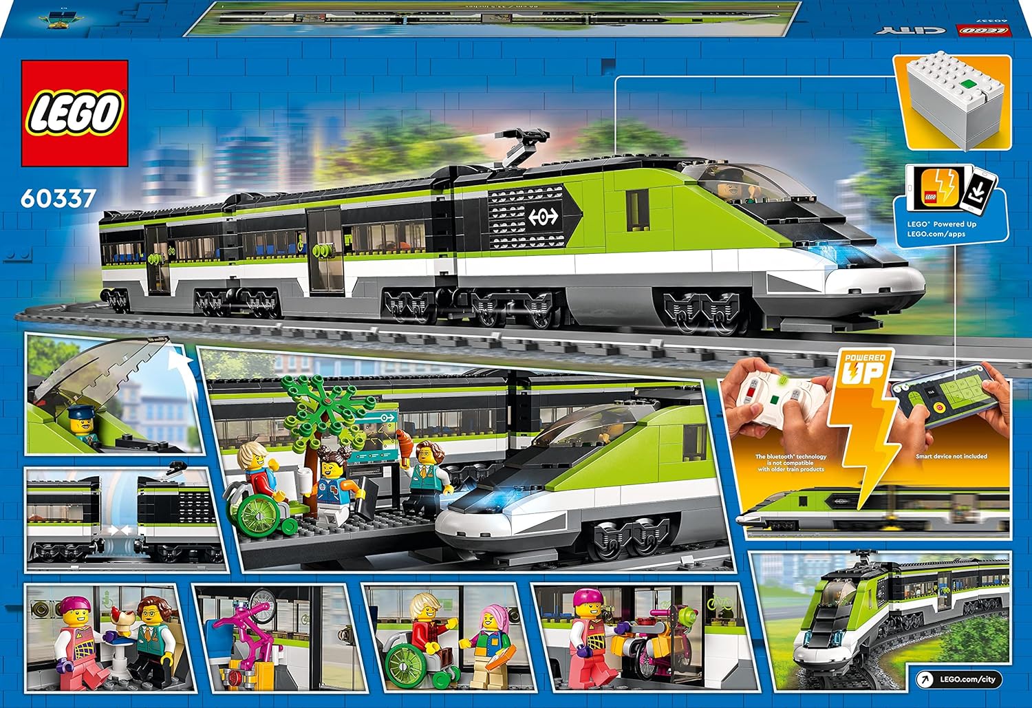 Lego 60337 City Ekspres Yolcu Treni Görseli