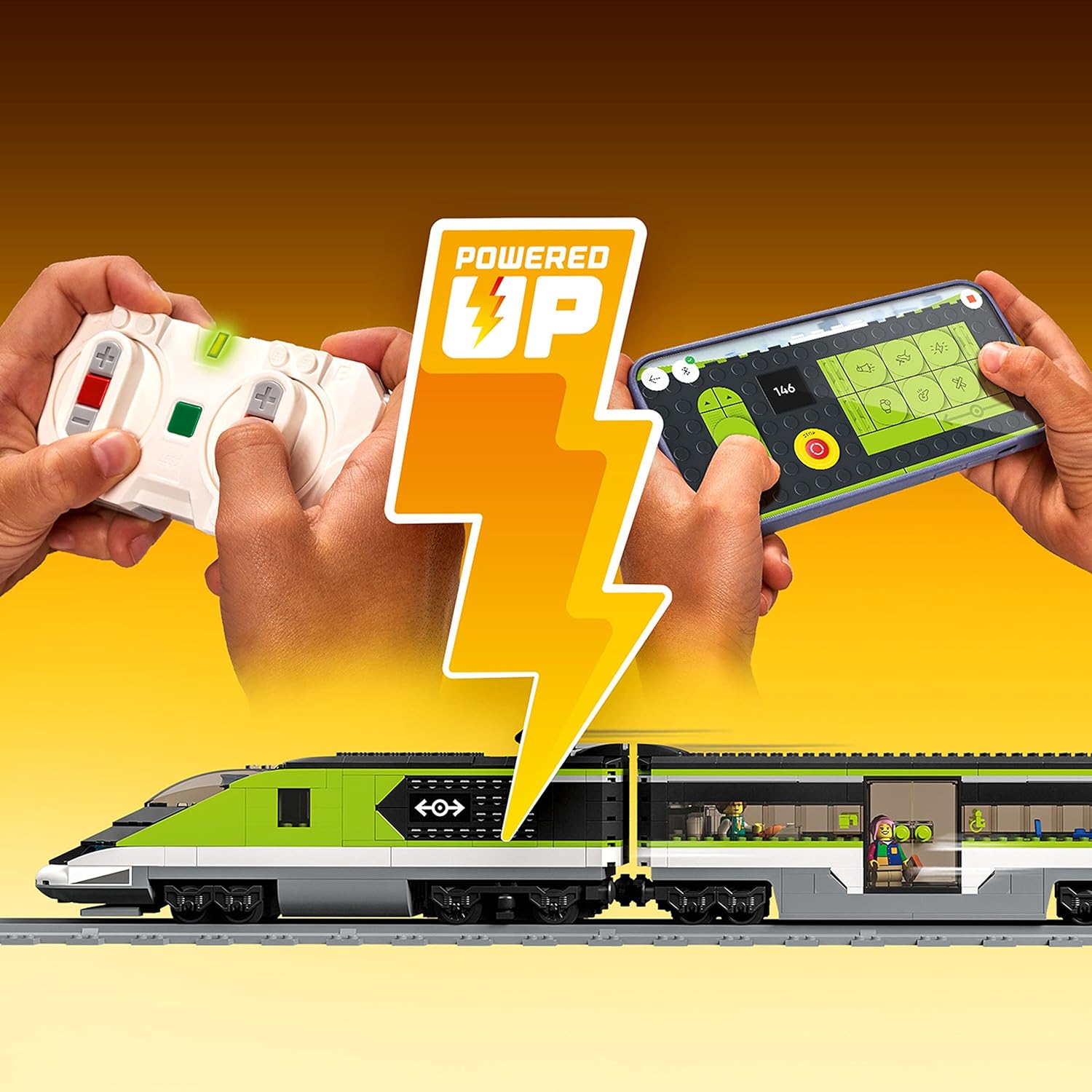 Lego 60337 City Ekspres Yolcu Treni Görseli