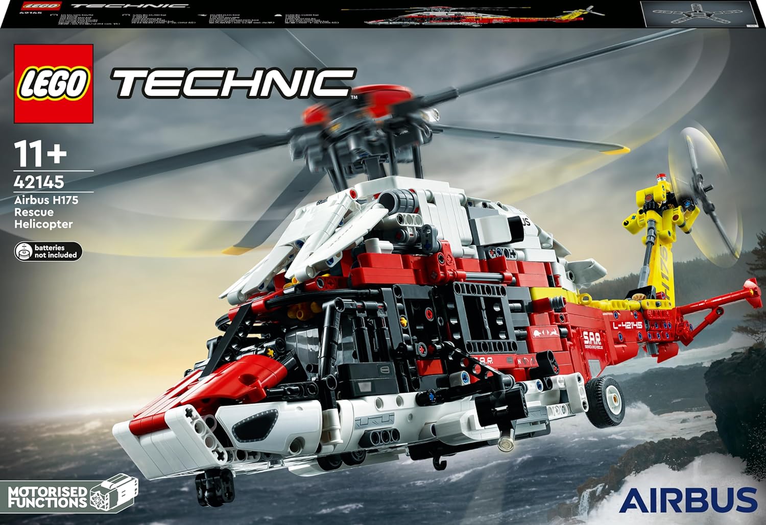 Lego 42145 Technic Airbus H175 Kurtarma Helikopteri Görseli
