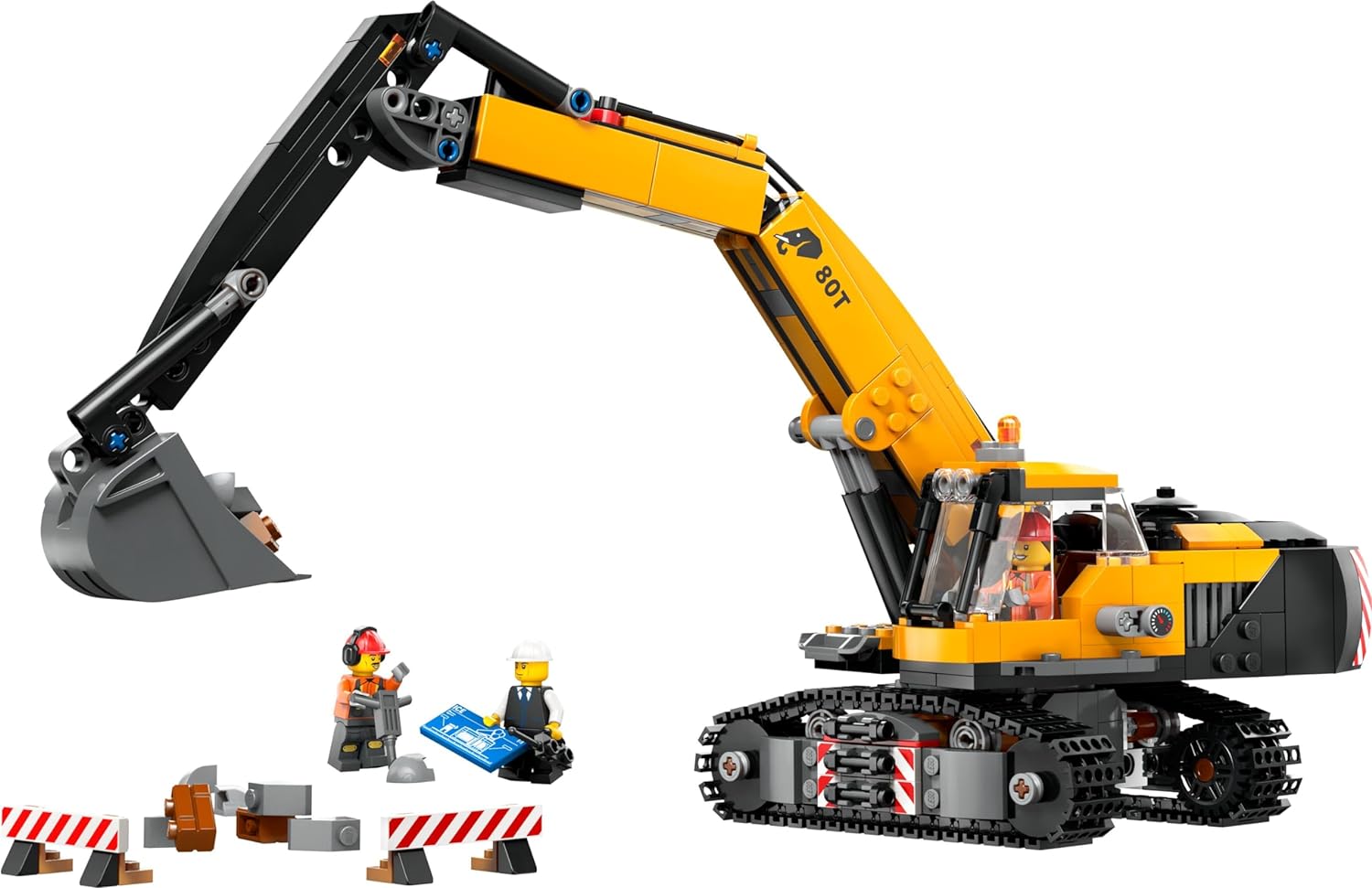 Lego 60420 City Sarı İnşaat Ekskavatörü Görseli