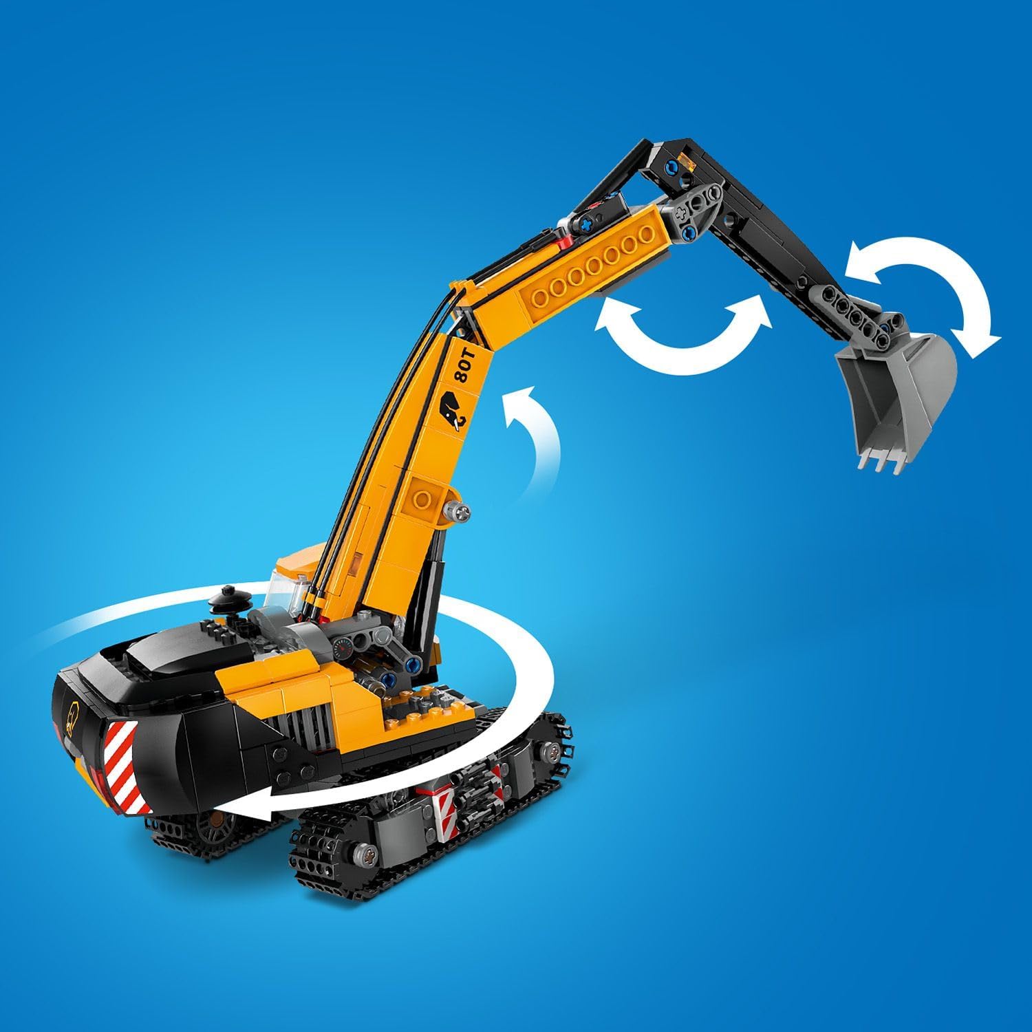 Lego 60420 City Sarı İnşaat Ekskavatörü Görseli