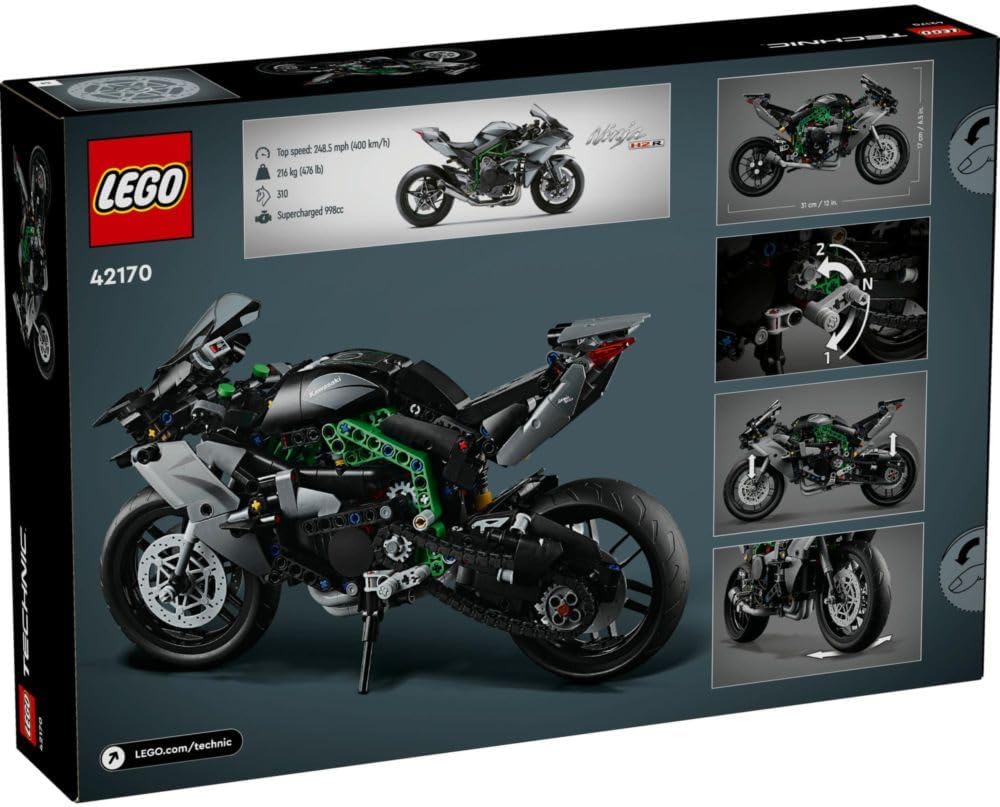 Lego 42170 Technic Kawasaki Ninja H2r Motosiklet Görseli