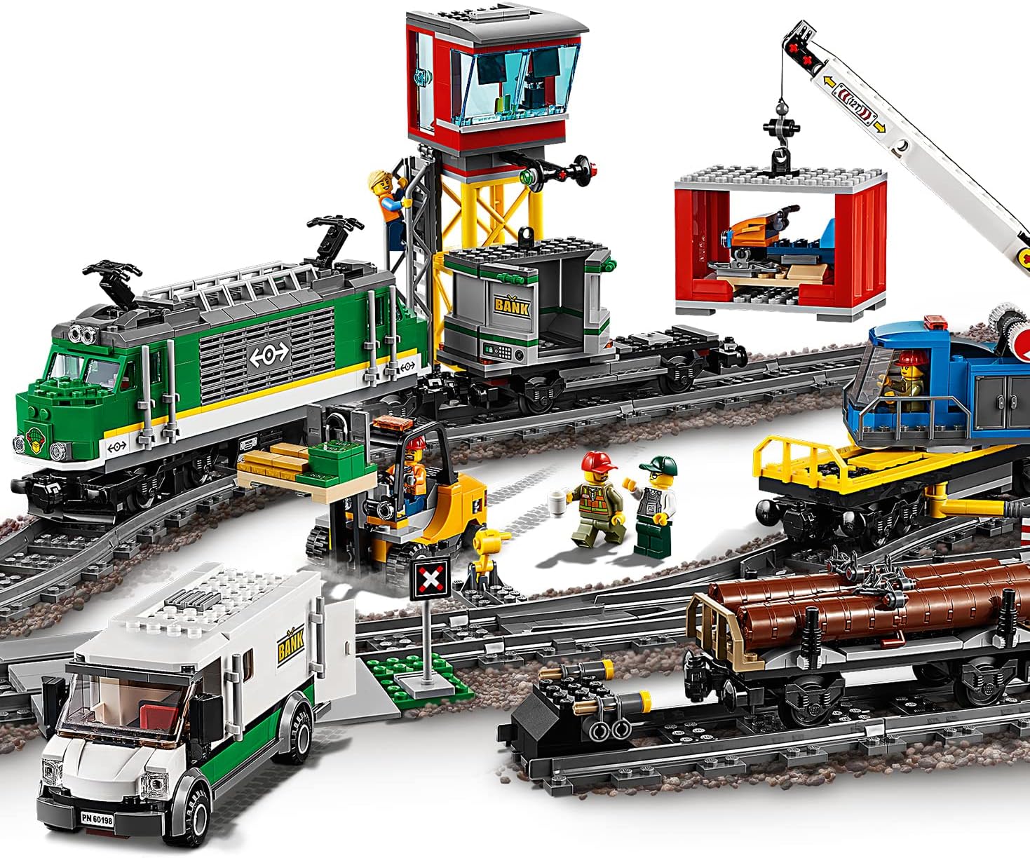 Lego 60198 City Kargo Treni Görseli